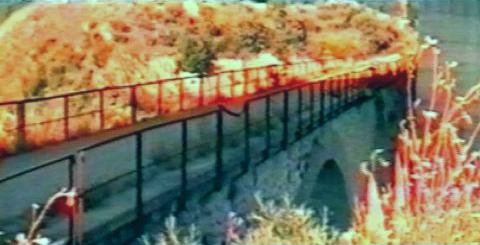 Brienza, Bahnbrücke
