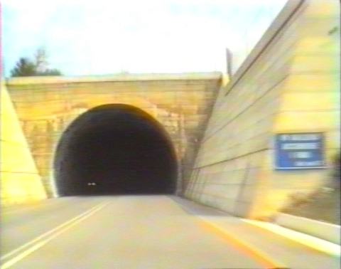 Ein Tunnel bei Melfi, natürlich ohne Licht