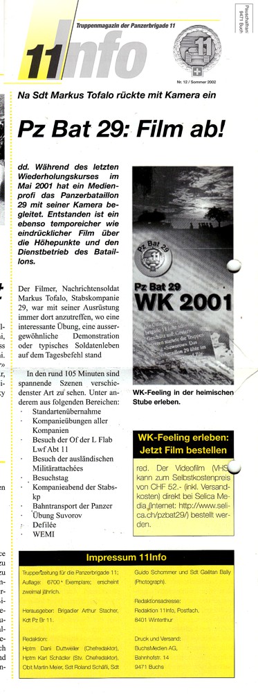 PzBr11 Info 11 Sommer 2002